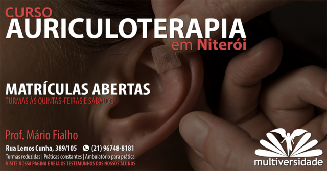 Curso Auriculoterapia em Niteroi Rio de Janeiro
