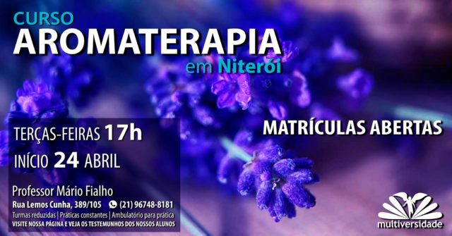 curso de aromaterapia niterói rio de janeiro